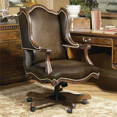 Wing Styled Executive Chair